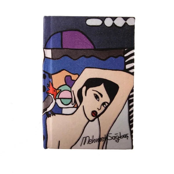 Orphic Mindfulness Notebook – Beautiful Woman, 9x14 cm