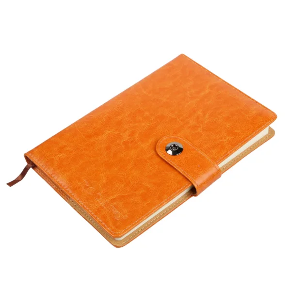 Orphic PU Leather Notebook with Calendar and Magnetic Clasp